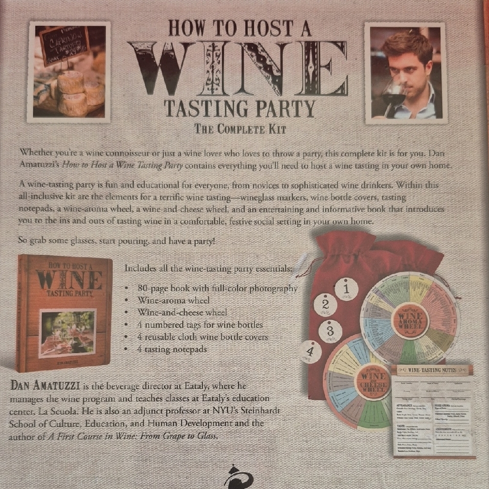 Wine Tasting Party Kit New In Packaging! - Picture 3 of 8